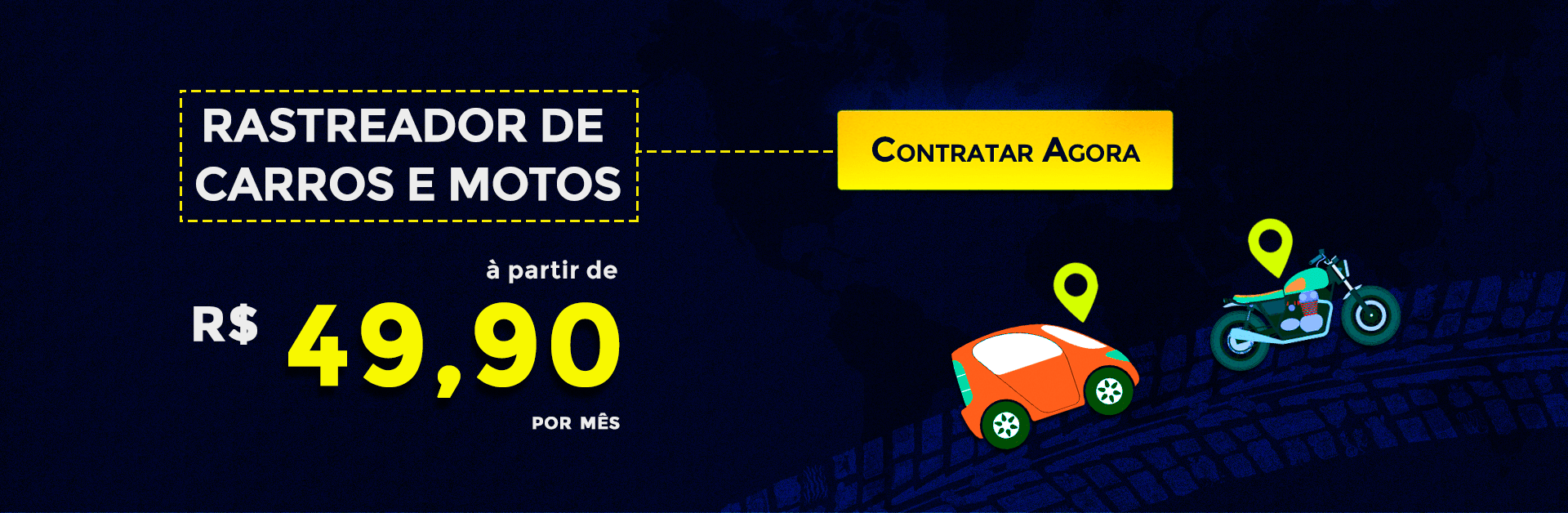 rastreamento carros e motos